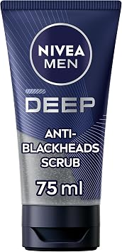 NIVEA MEN Deep Anti-Blackhead Scrub 75ml