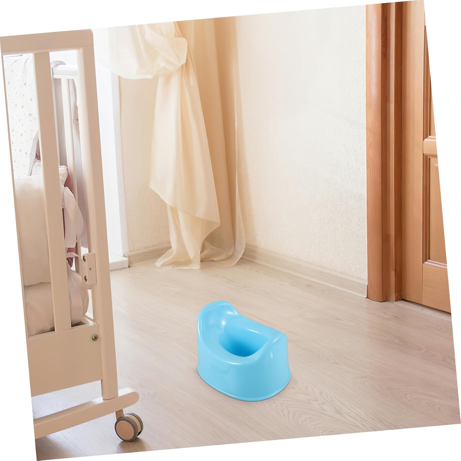 Thick Plastic Potty Chair Comfortable Toilet Seat for Boys and Training Toilet with Stable Design for Easy Use at Home and Travel
