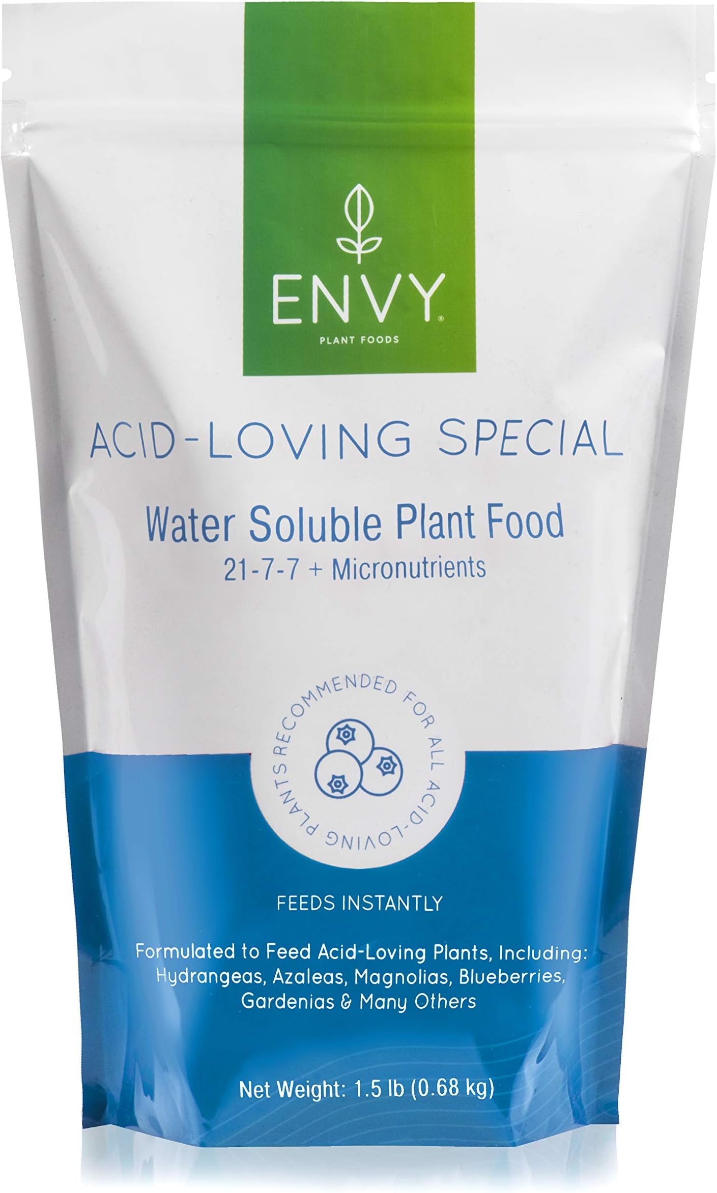 Plant Foods Acid-Loving Special | Water Soluble Fertilizer | Hydrangea, Azalea, & Blueberry Plant Food (1.5 lb)