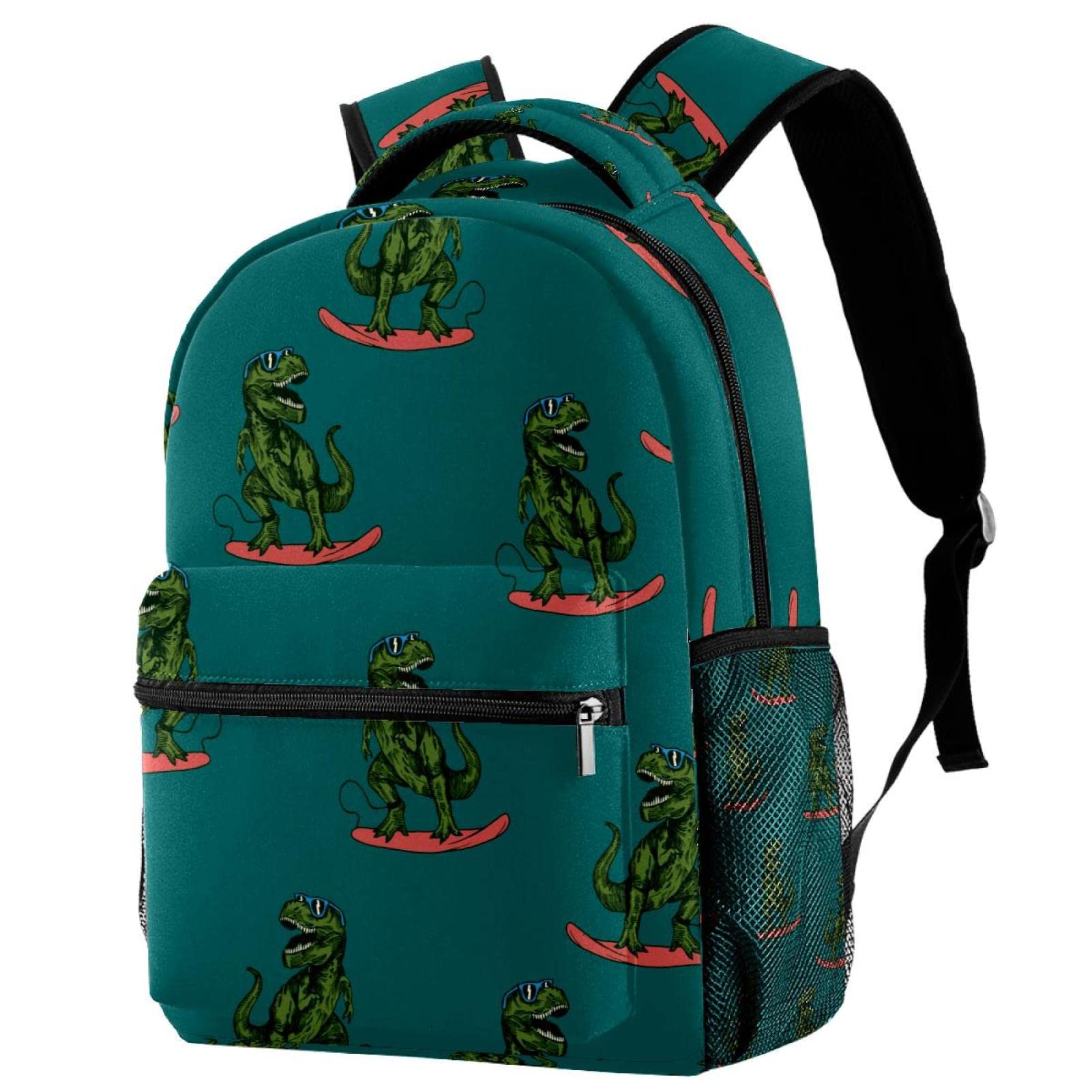 Juzgtsit Unisex Kids Multicolor 7 Dinosaur School Bag School Backpack For Boys Girls Rucksack Bookbag Travel Backpack
