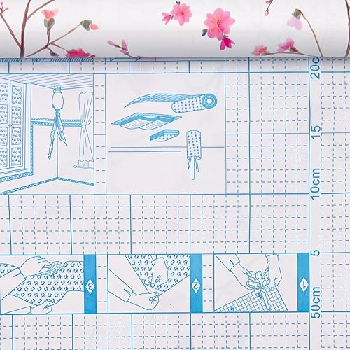 Miniatura 4 de Yifely Peel & Stick - Revestimiento de estante extraíble para cubrir apartamentos, armarios de mesitas de noche, pájaros melocotón, 17.7 pulgadas