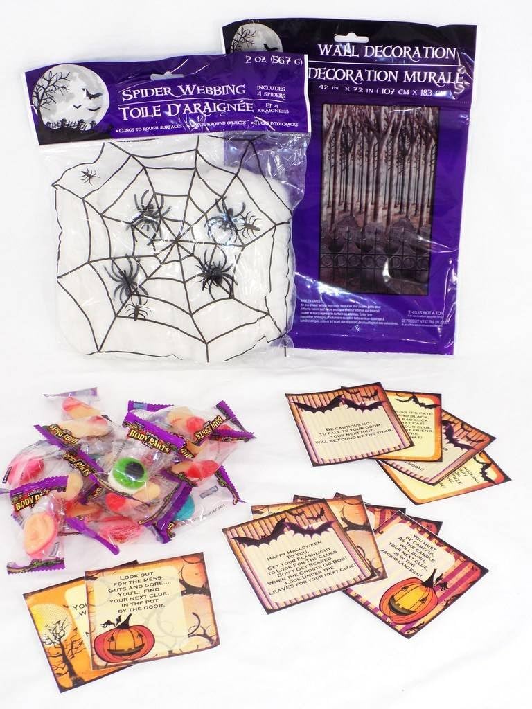 SGDSGD Halloween Scavenger Hunt for Your Party Activity Game Ages K-3rd Grade Cards ONLY