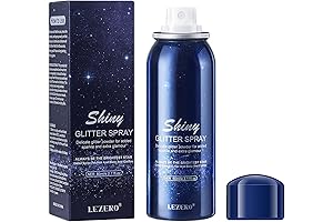 Temporary Body Glitter Spray, Portable Shimmery Sparkle