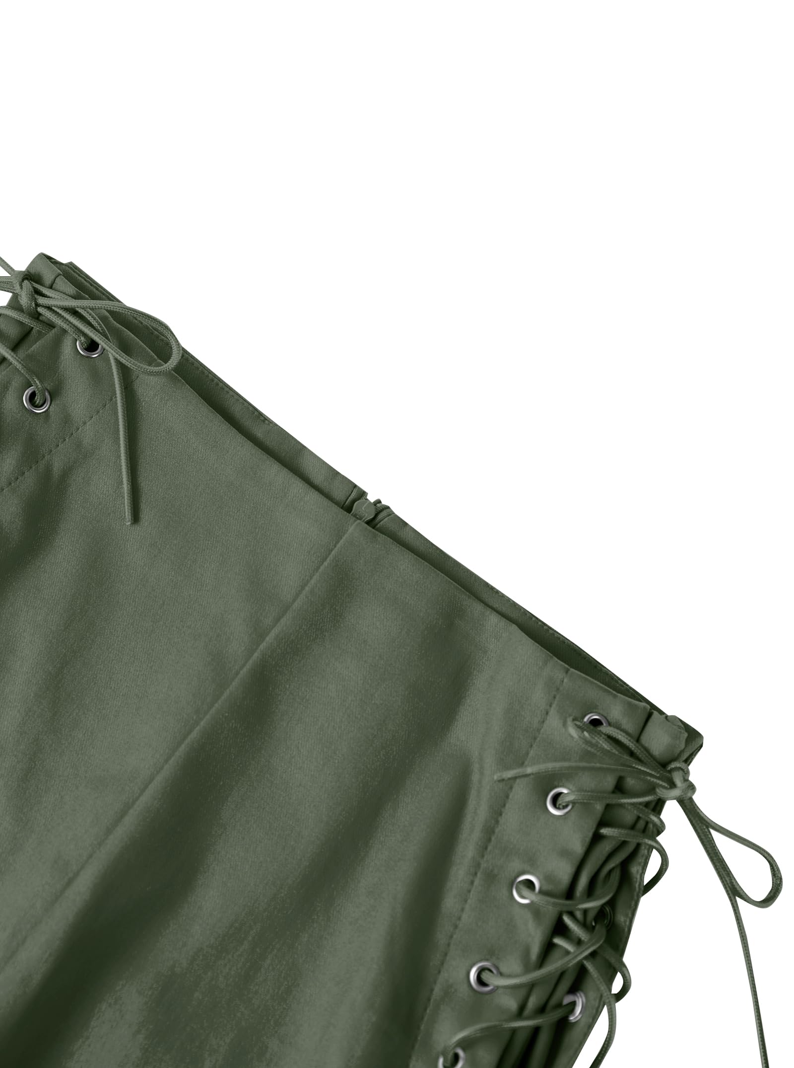 Benfoly Leather Shorts for Women High Waisted Lace Up Side Stretchy Sexy Mini Booty Short Y2K Rave Club Party Concert Winter