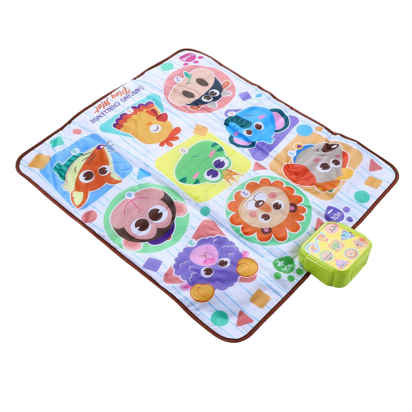 Alfombra de Baile para Niños, Almohadilla de Baile Electrónica Antideslizante Iluminada para Niños de 7 Años o Más, Acolchada Suave, 32,28x25,59 Pulgadas