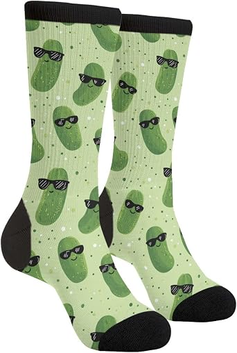 Funny Novelty Socks Casual Athletic Crazy Crew Socks For Women Men