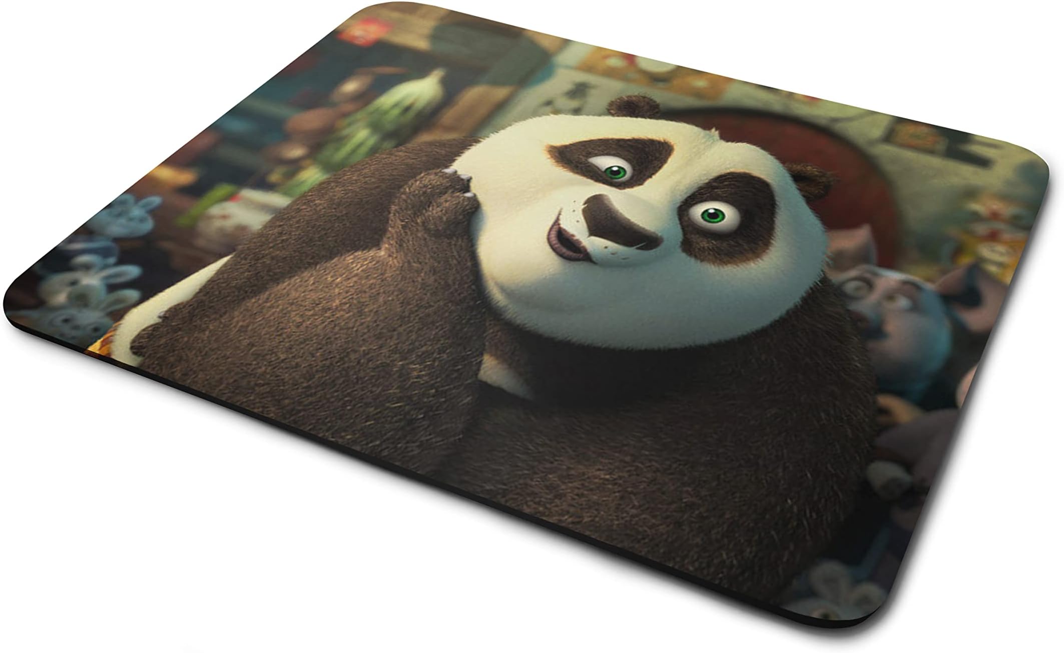 HUMWE kung fu Panda Mouse Pad Non-Slip Cartoon Mousepad Printed Mouse Pad for Gaming Computer, Laptop, PC Mouse Pad 3