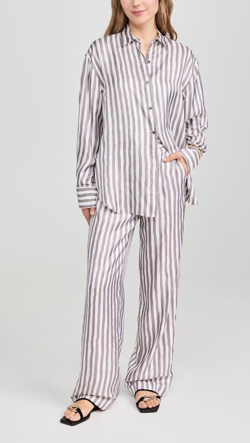 Theory Women's Relaxed Pull-On Pants - Image 5