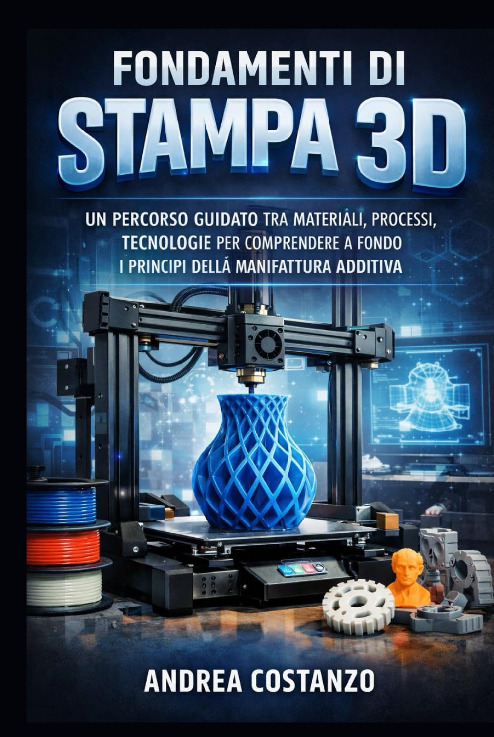 Fondamenti di Stampa 3D: Un percorso guidato tra materiali, processi, tecnologie per comprendere a fondo i principi della manifattura additiva