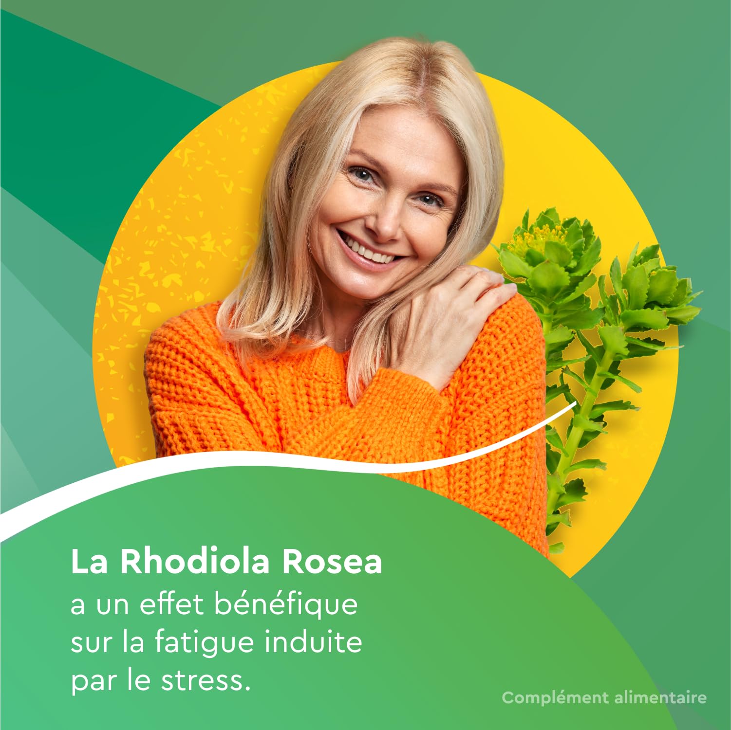 EuphytoseStress Concentration - Complément alimentaire - Bacopa Monnieri - Rhodiola Rosea - Plantes adaptogènes - Stress, Difficulté de Concentration - 3 mois - 3x30 comprimés - Fabriqué en France