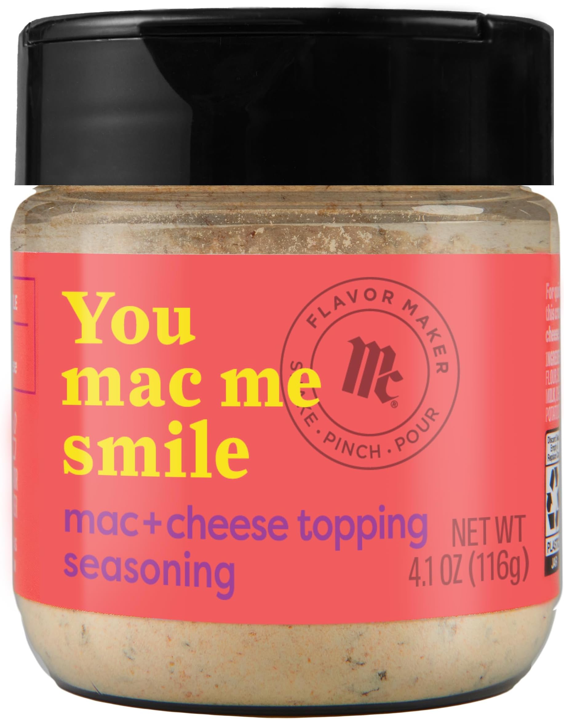 McCormick Mac + Cheese Topping Seasoning, Flavor Maker, 4 oz