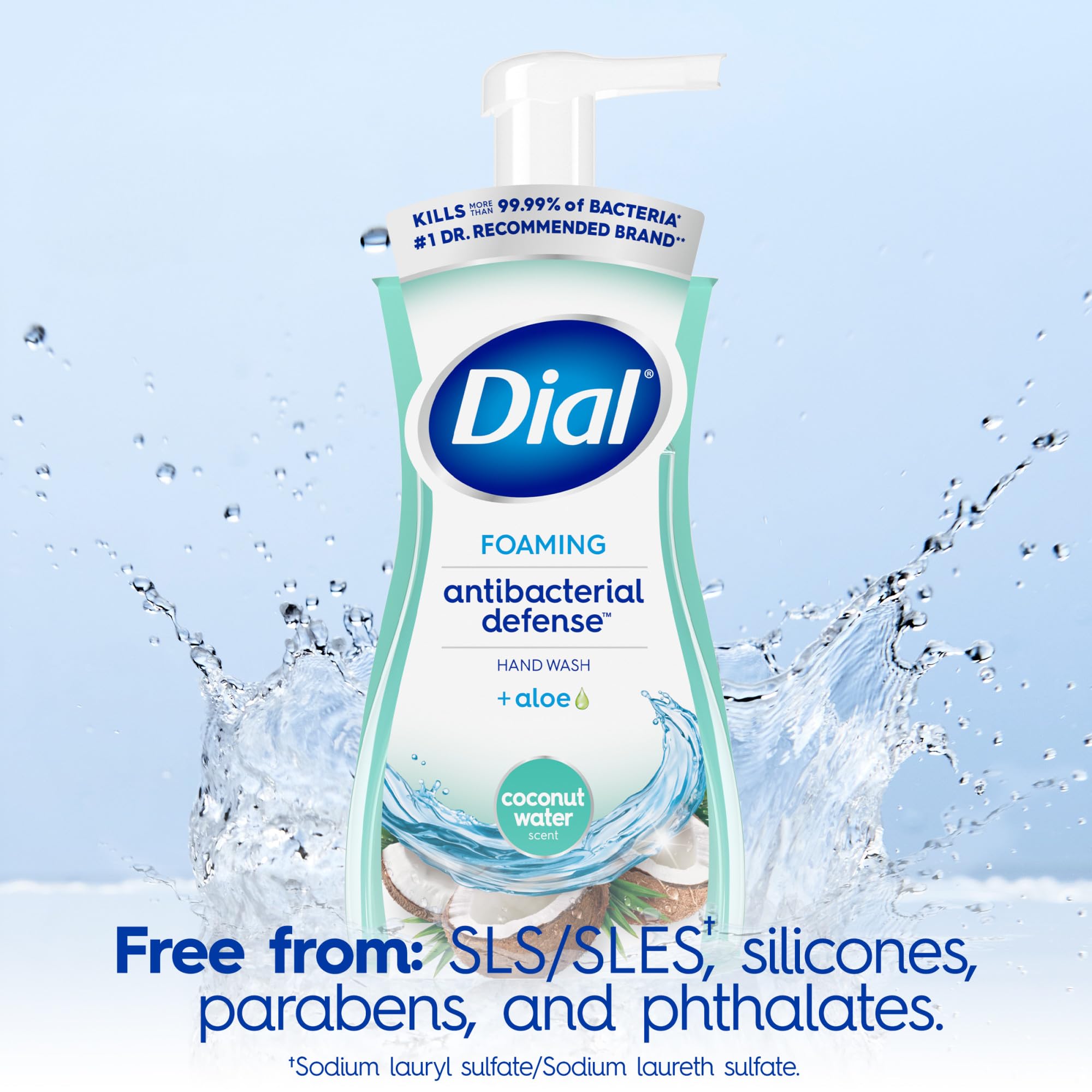 Dial Antibacterial Foaming Hand Soap, 7.5 Fl Oz