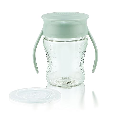 Miniatura 3 de WOW CUP for Baby 360 Trainer - Vaso para sorber, 7 onzas, 7.0 fl oz (verde tranquilo)