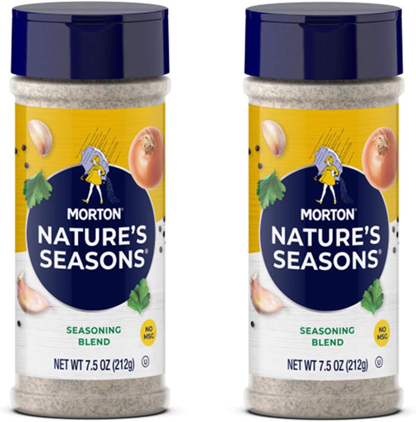 Morton Nature's Seasons Seasoning Blend, 7.50 oz, 2 Bottles (Pack of 2)