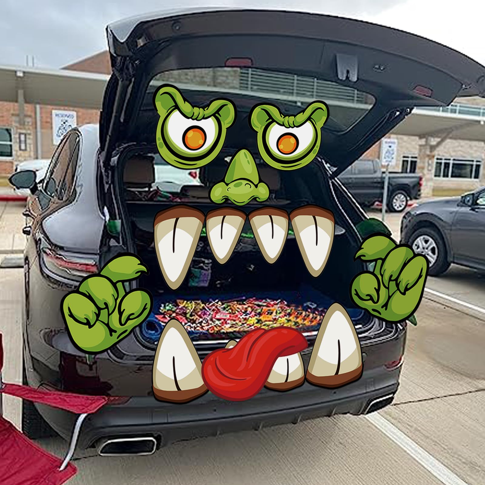 Interesting Trunk Or Treat Monster Mouth Pictures