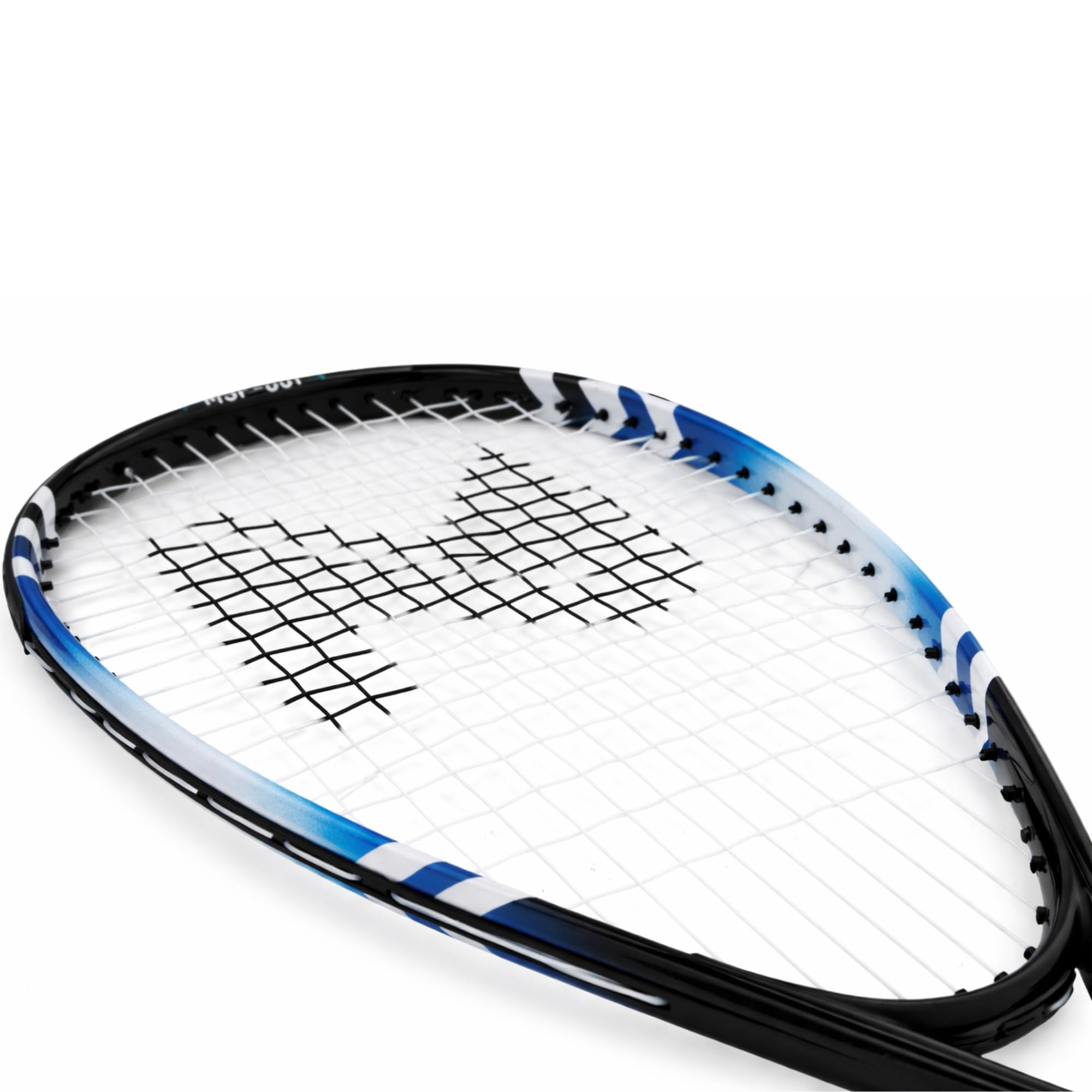 Speed-Badminton Set, 2 handliche Aluminiumschläger, Länge 58,9 cm, ideal geeignet für stabiles und schnelles Spielen, hochwertige Tasche (MSP-001)