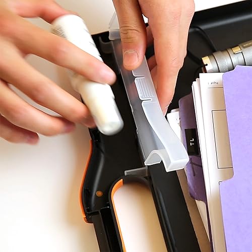 Miniatura 8 de Caja de almacenamiento tipo portapapeles para cargar todo tamaño cartaoficio de Officemate OIC Negro y gris