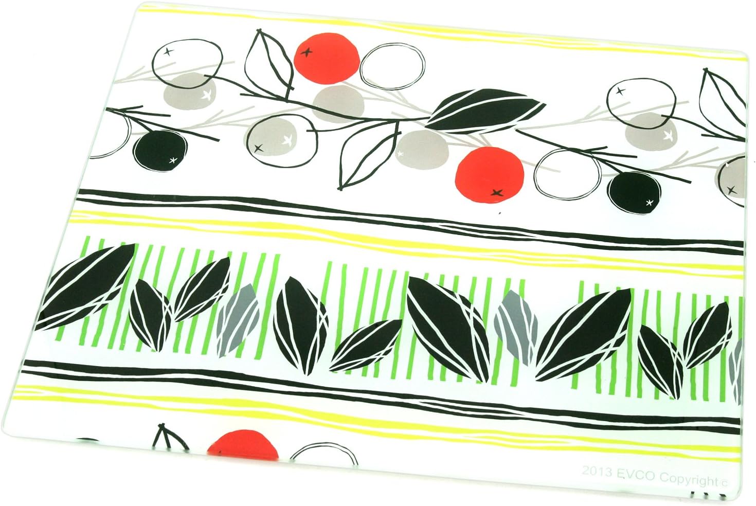 Creeative Home Tempered Glass Cutting/Serving Board