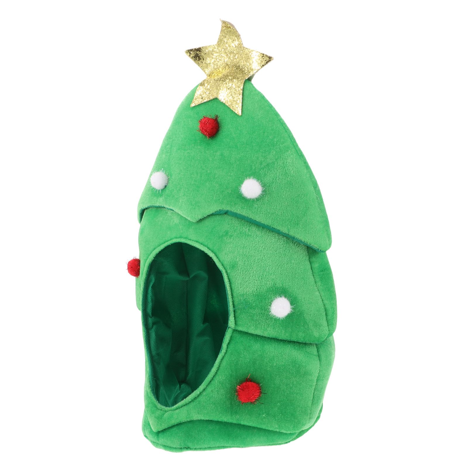 Toyvian 4 Piezas Sombrero de Árbol de Navidad Unisex, Ligero y Cómodo para