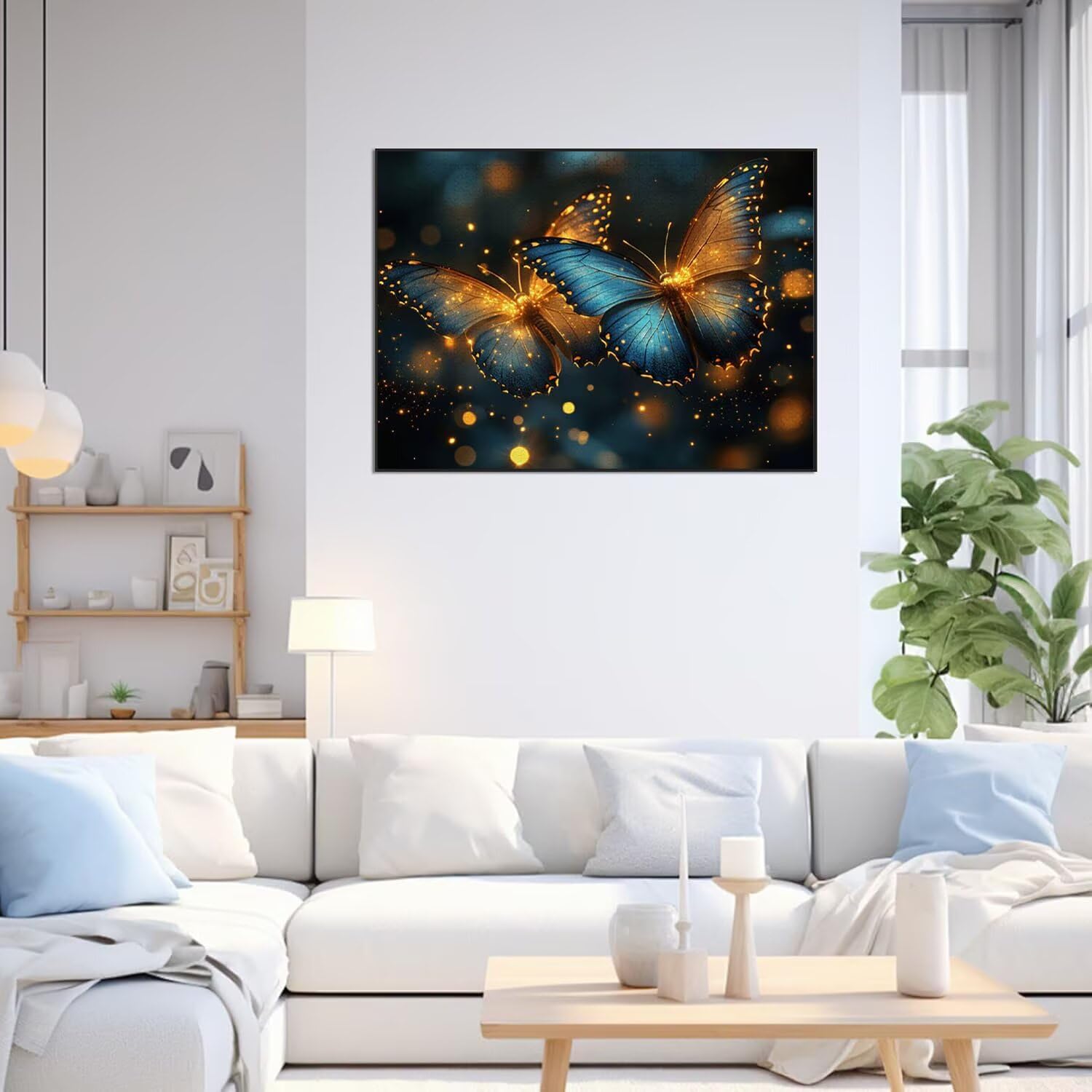 Puzzle 4000 Pieces, Puzzle dla dorosłych, Motyle, n-271 | Wyzwanie niemożliwym marzenie puzzle, kreatywne hobby, nadaje się jako dekoracja domu i prezent