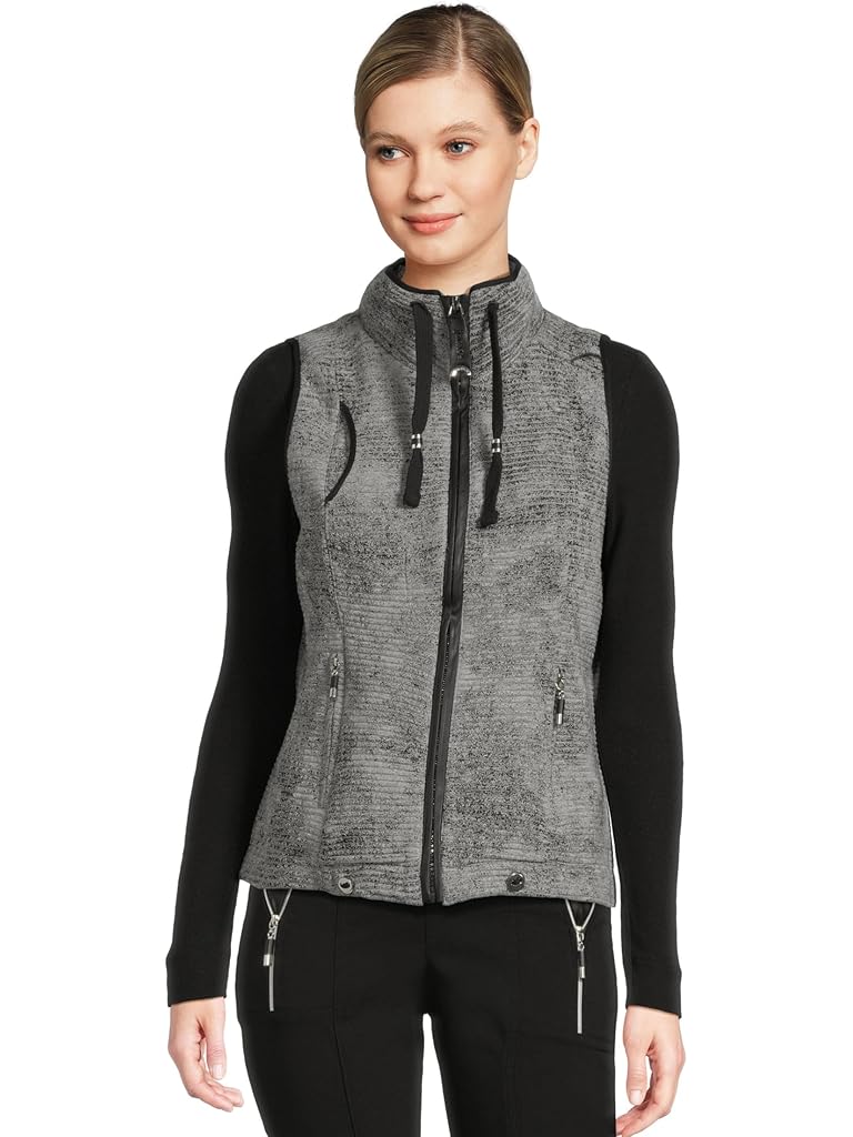 Gray Jamie Sadock Full Zip Vest
