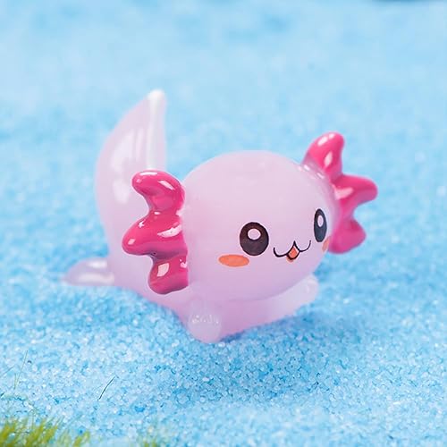 Miniatura 3 de 24 piezas de escultura marina de resina en miniatura, animales marinos de dibujos animados, mini modelos de escultura de peces adecuados para