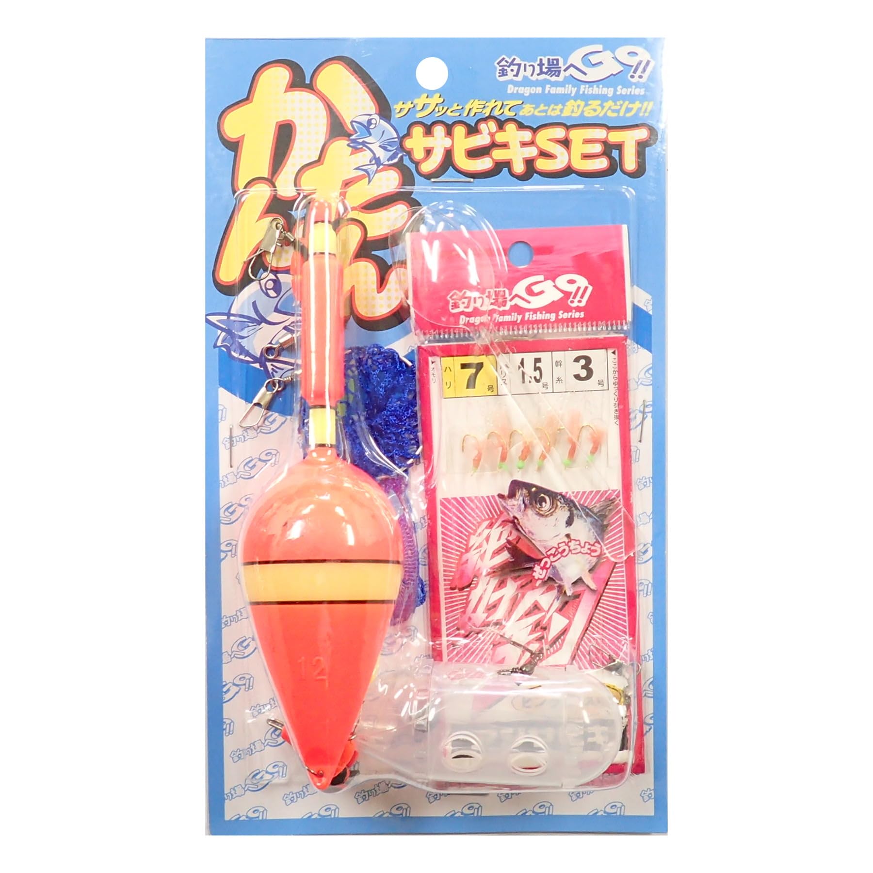 Amazon | MARUSHINGYOGU(マルシン漁具) DRAGON サビキ釣りセット