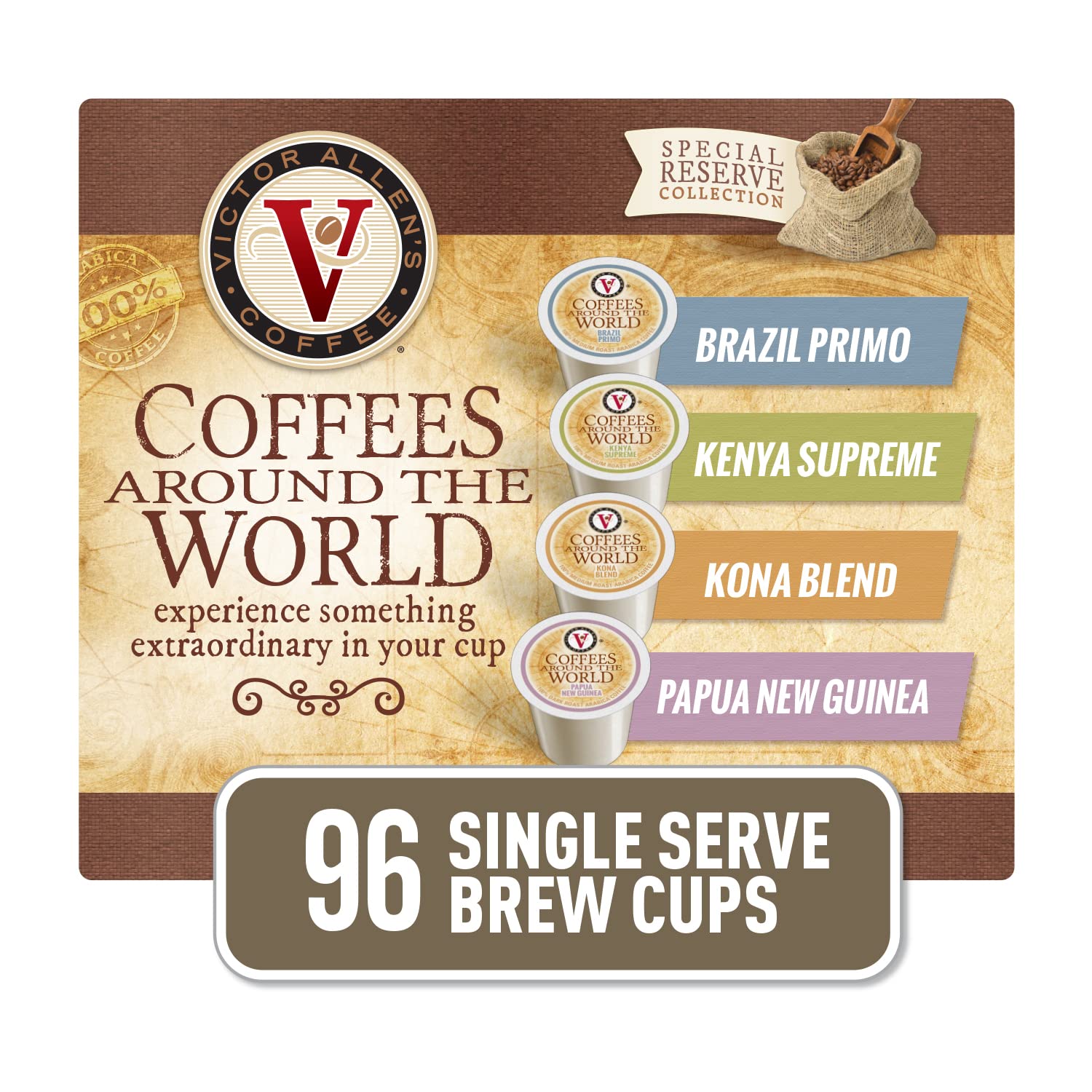 Victor Allen's Coffee Around The World Variety Pack