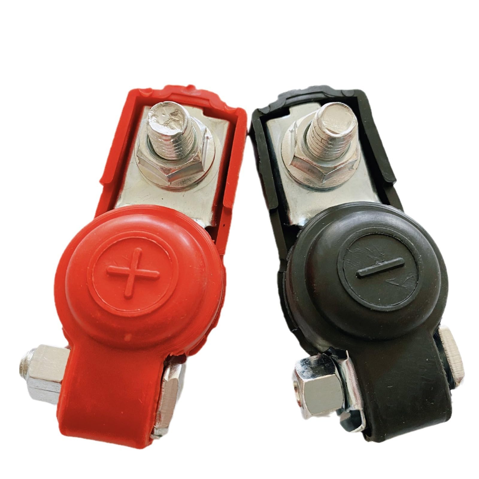Car Battery Terminal Connector 2Pcs Universal Positive And Negative ...