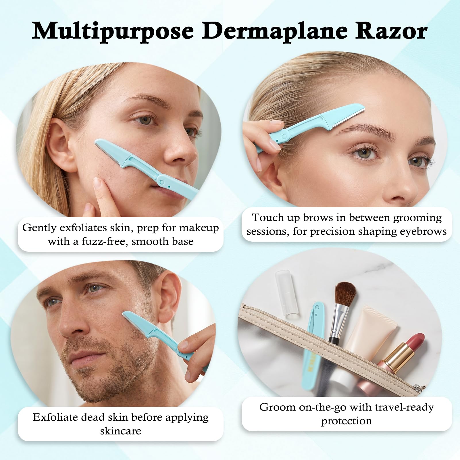 Dermaplane Razor 12 Pack - Exfoliate & Smooth Skin -5 Dermaplane Razor 12 Pack - Exfoliate & Smooth Skin -5