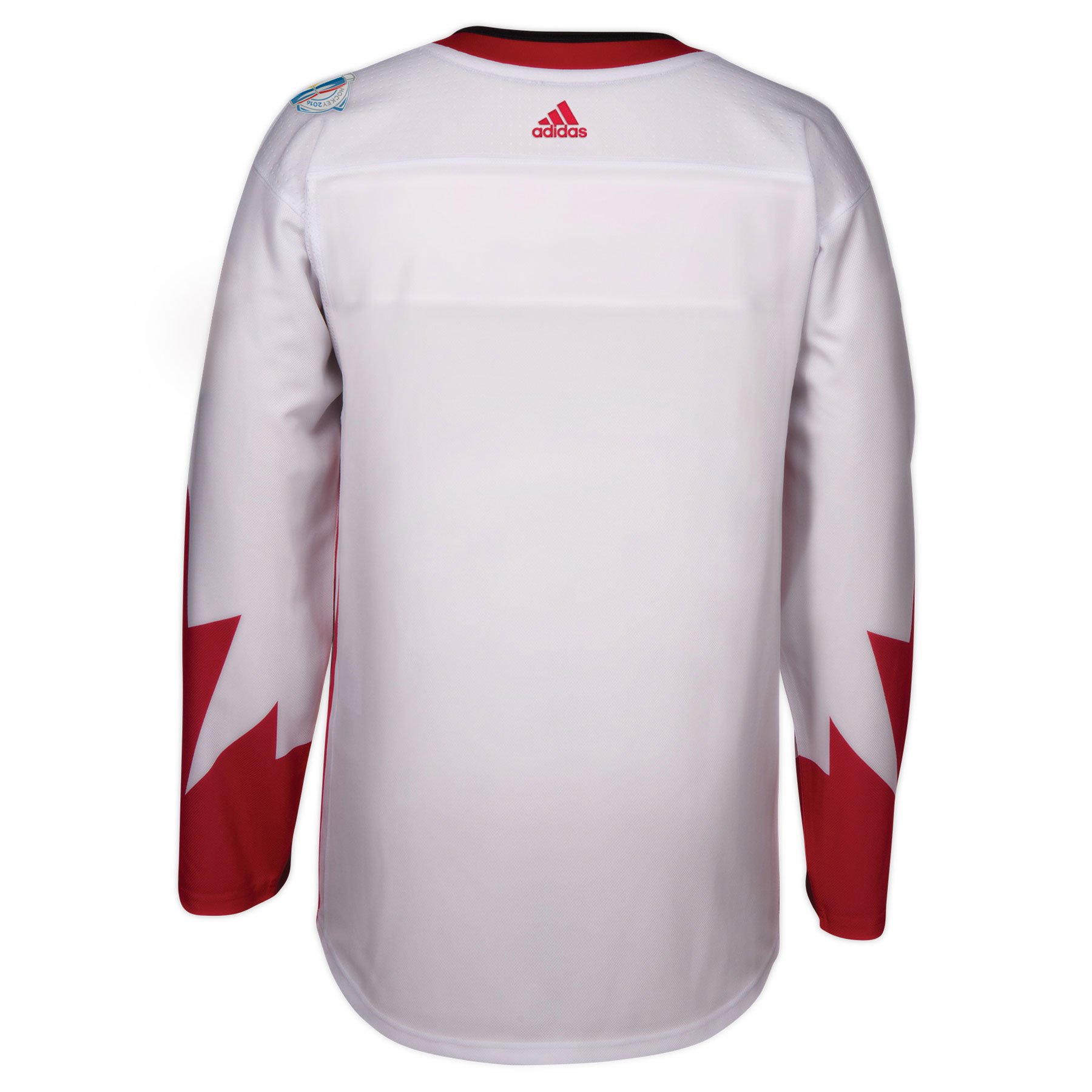 adidas Canada Hockey 2016 Campionato Mondiale di Hockey Premier Replica Maglia Bianca