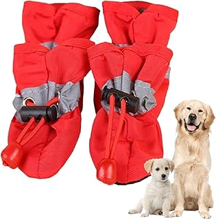 Sapatos impermeáveis para cães,chuva para cães e protetores pata para pavimento quente | Botas e protetores patas para cães, protetores patas para cães à prova d'água com Iscork