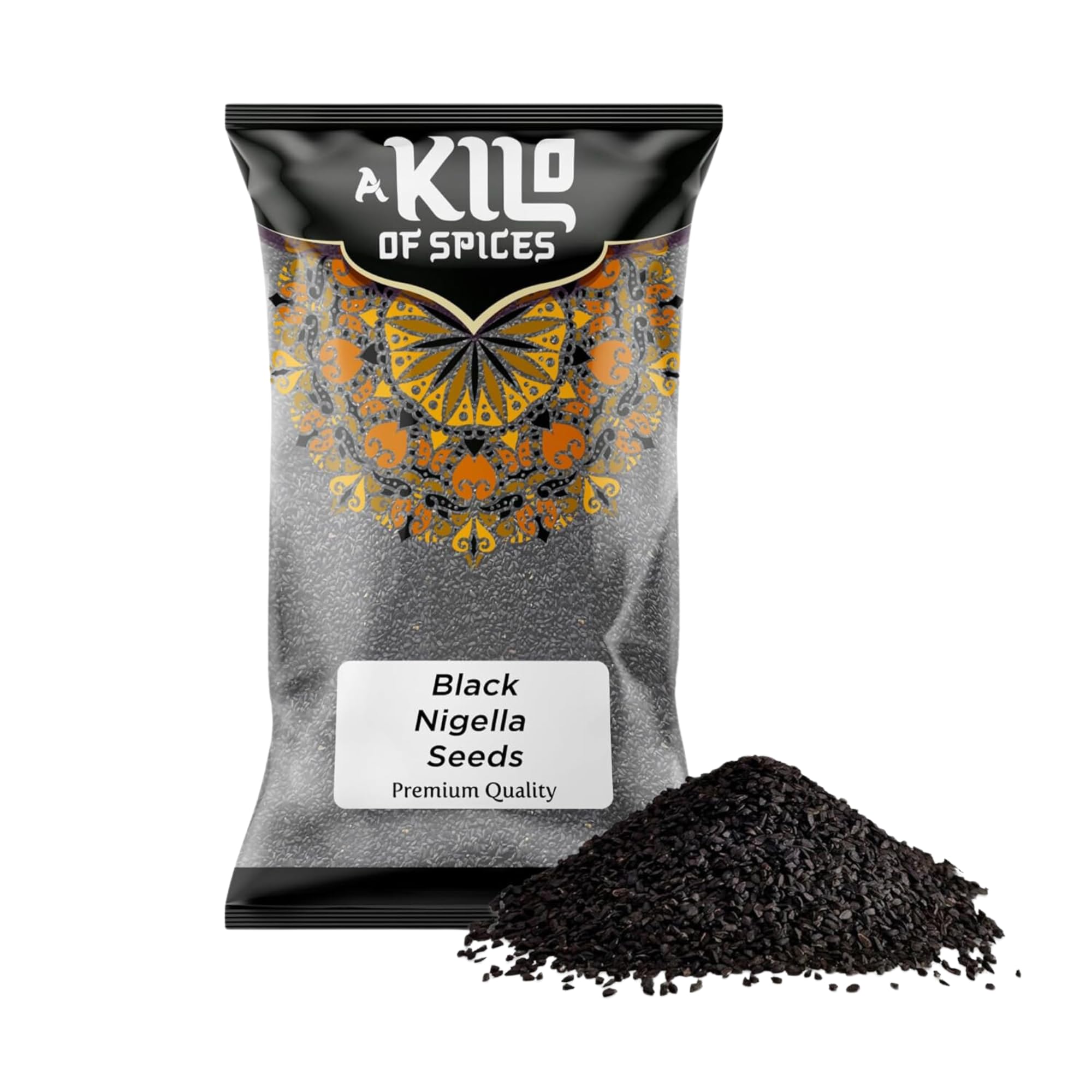 – A Kilo of Spices | Premium Black Nigella Sativa Seeds (Kalonji) 1 Kg | Pure and Potent | Superfood for Immune Support, Digestive Health, and Culinary Delights | Pure Nigella Seeds