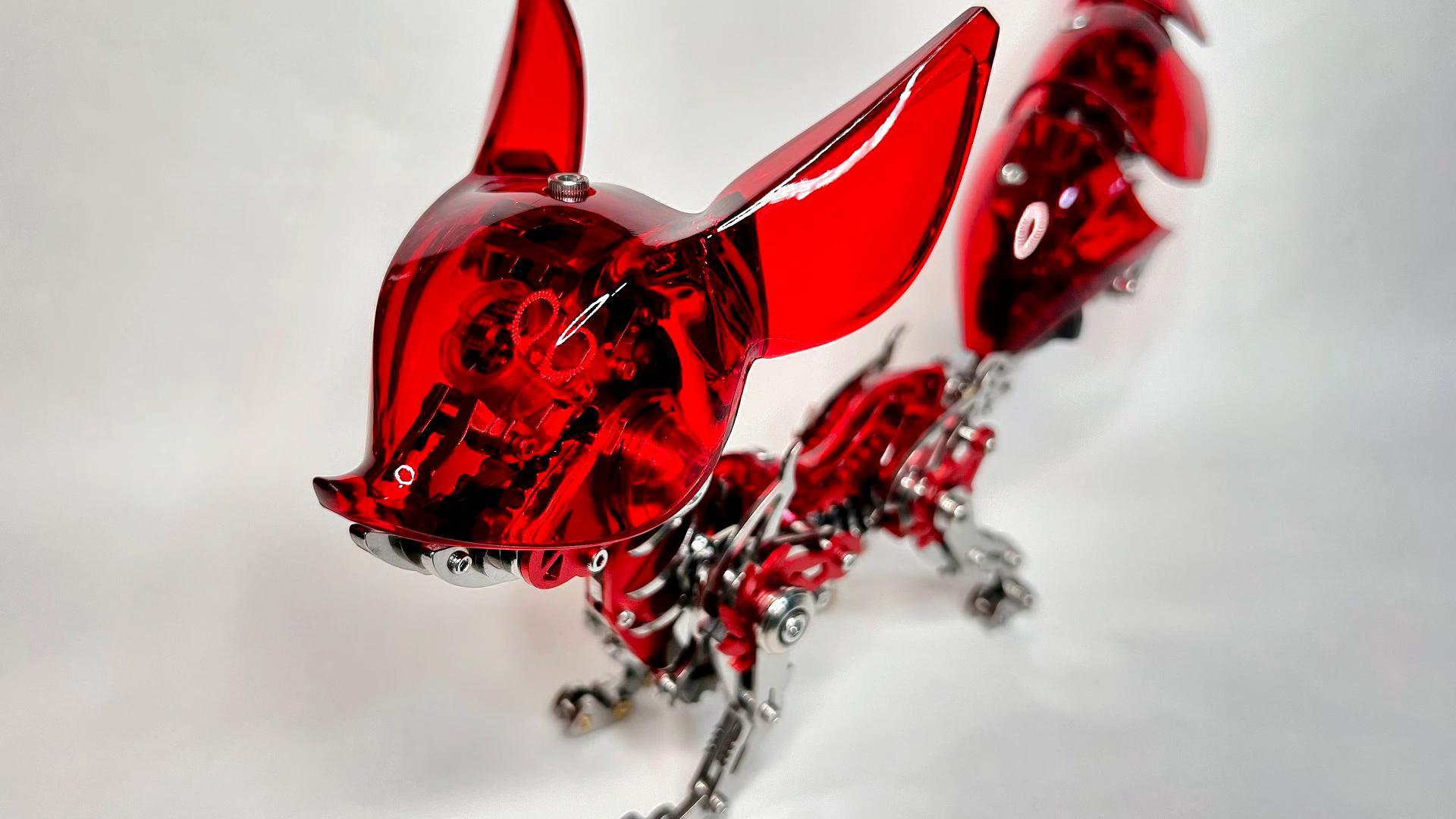 Amazon.com: Mechanical Fox Model Kit | 3D Metal Puzzle for Adults