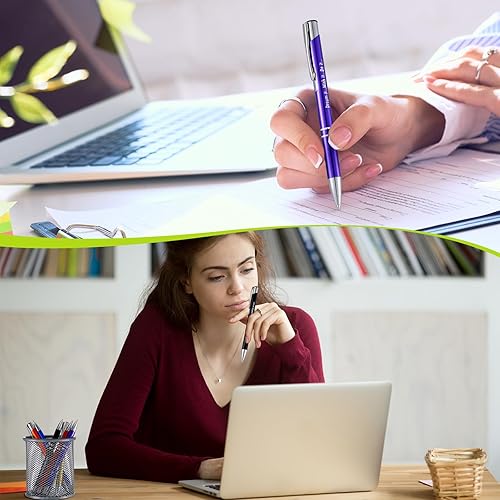 Miniatura 43 de Geyee 24 mini bolígrafos motivacionales, blocs de notas inspiradores, regalos de agradecimiento a granel, diarios pequeños, juego de bolígrafos