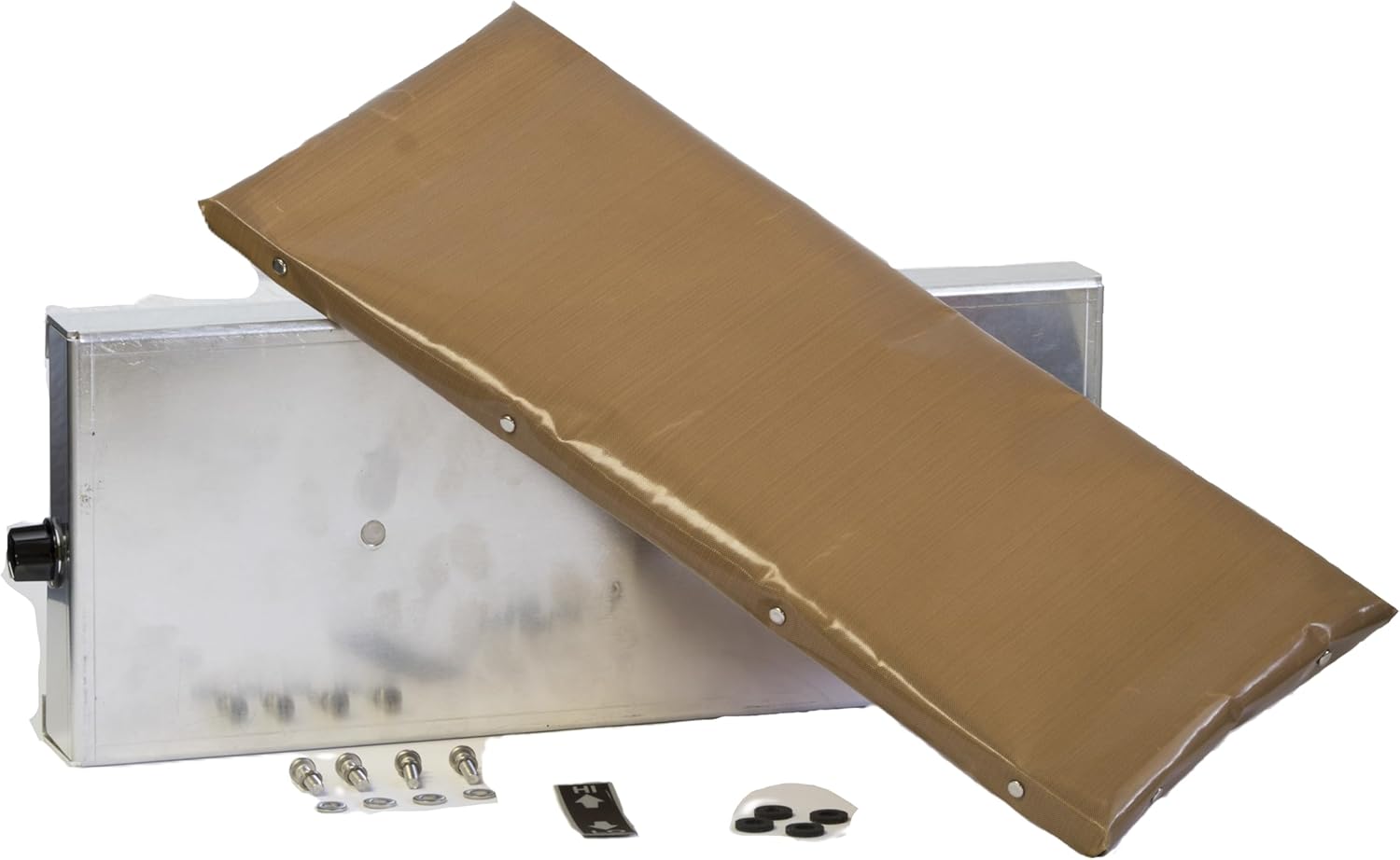 6" x 15" Hot Plate Assembly, Heat Seal 110V w/Thermostat, Element, Fab. Plate Wires & Cover 6101020