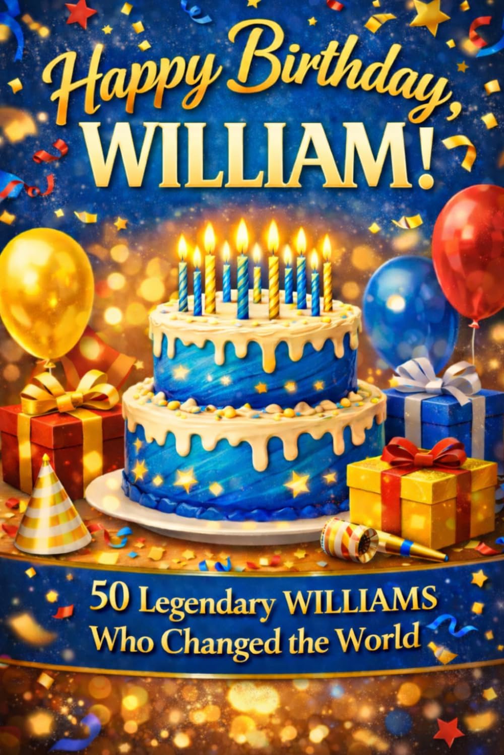 Happy Birthday, WILLIAM! Did You Know Your Name Is Famous?: 50 Legendary Williams Who Changed the World