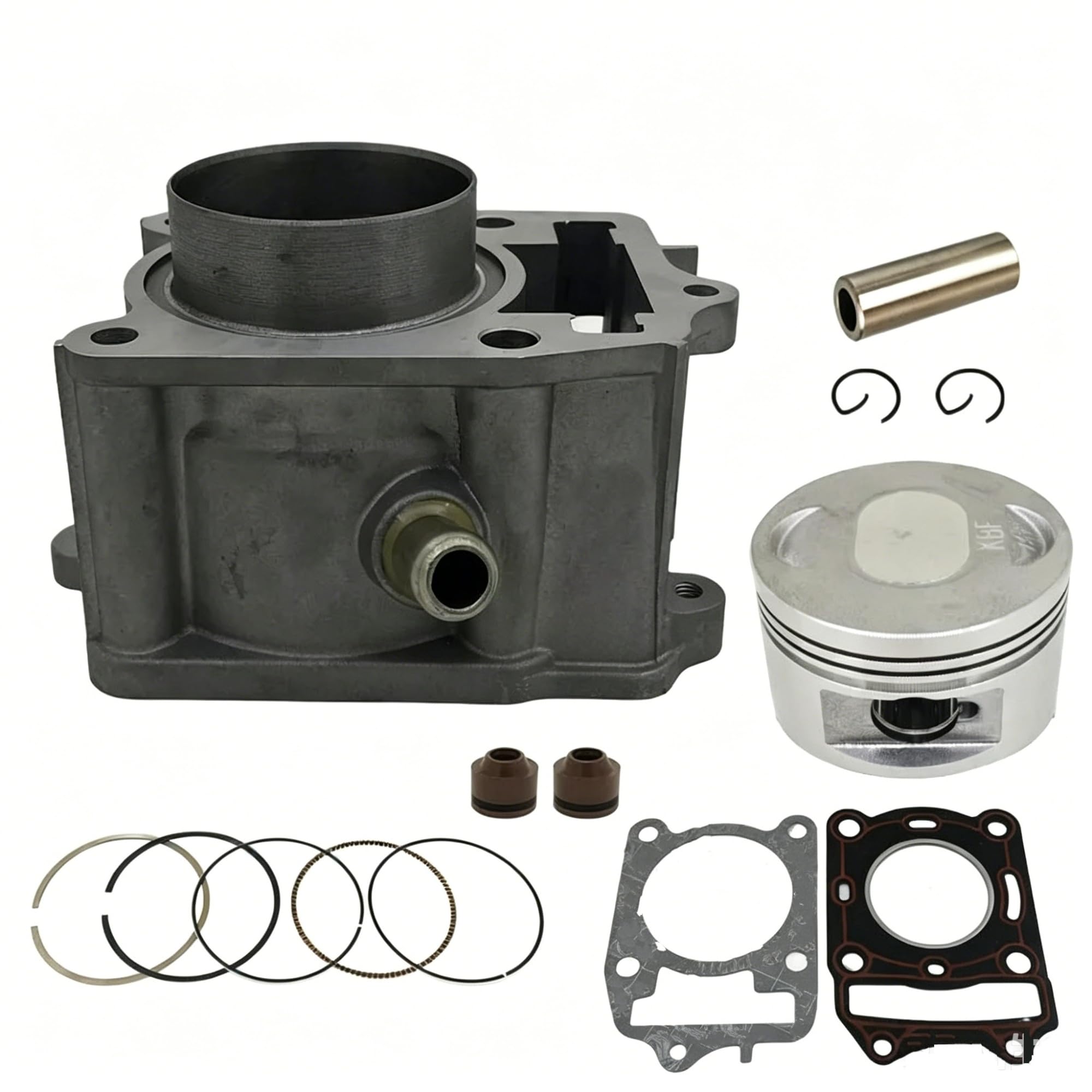Kolbenring Set Für ELITE 150 Für CH150 Für CH 150 Wassergekühlte Motor Ersatzteile Motorrad Zylinder Kolben Ring Dichtung Kit Zylinder