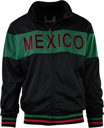 ChoiceApparel Men's Mexico Track Jacket