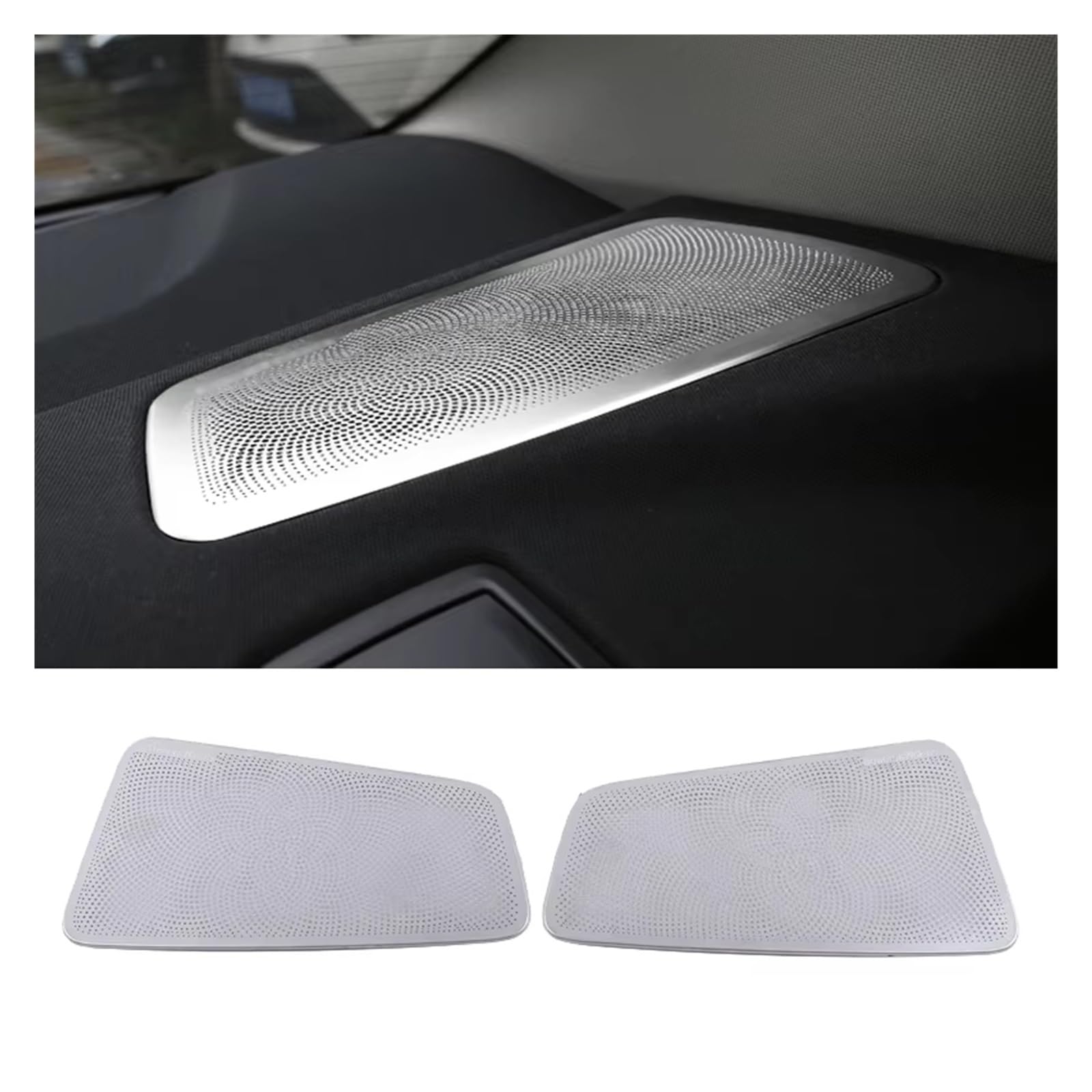 Interior Accesorios Para Serie 5 G30 2018-2020, Altavoz Puerta, Cubierta Altavoz Sonido, Marco Embellecedor, Pegatina, Bocina Maletero Accesorios interiores(Boot horn cover A)