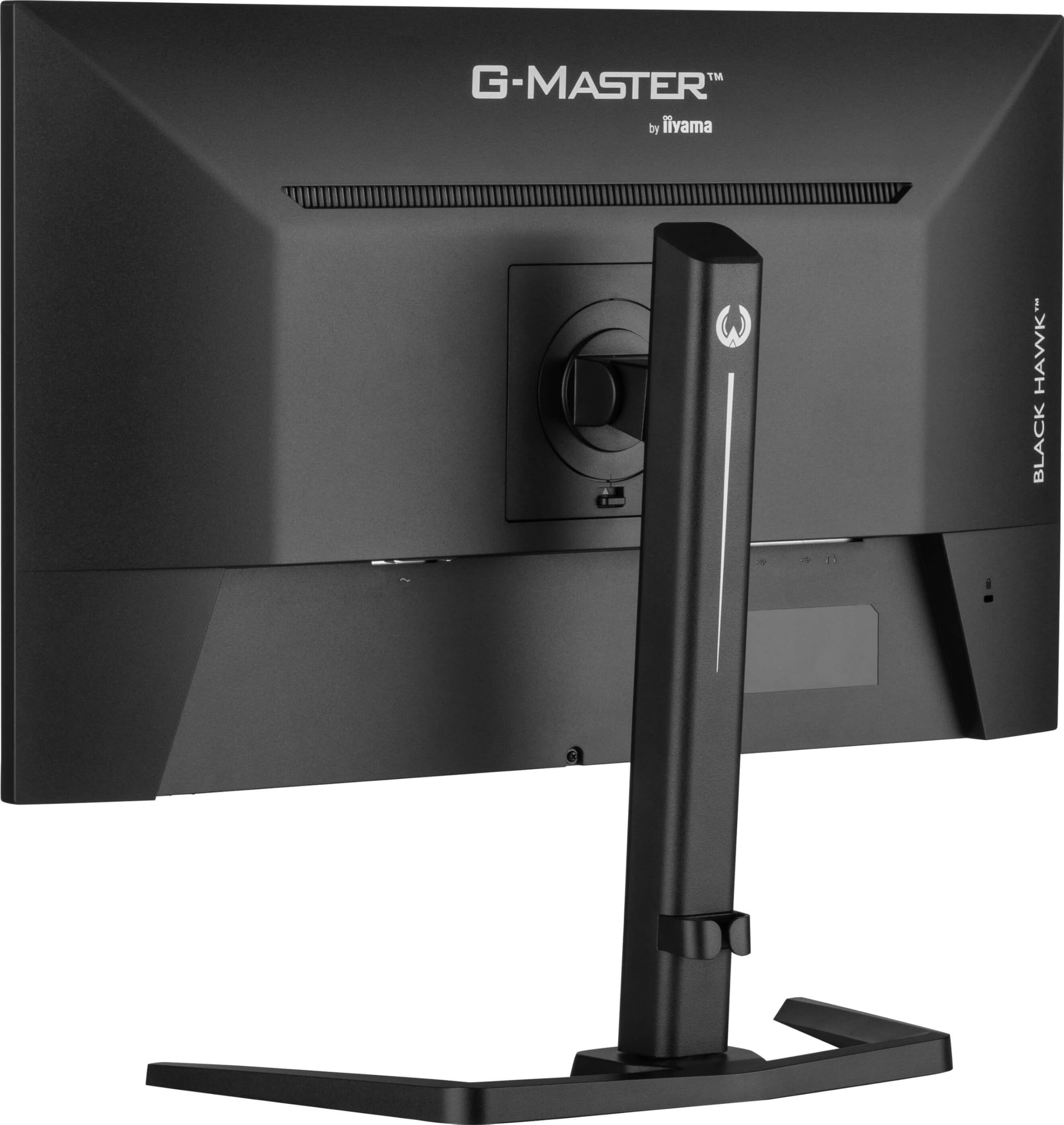 iiyama Ecran G-Master Black Hawk GB2745QSU-B2, IPS, 2560x1440@100Hz, 1ms, 300cd, Haut-parleurs, HDMI, DP,USB, réglable en Hauteur + Pivot, Black Tuner, i-Style Colour, ecran pc Gamer