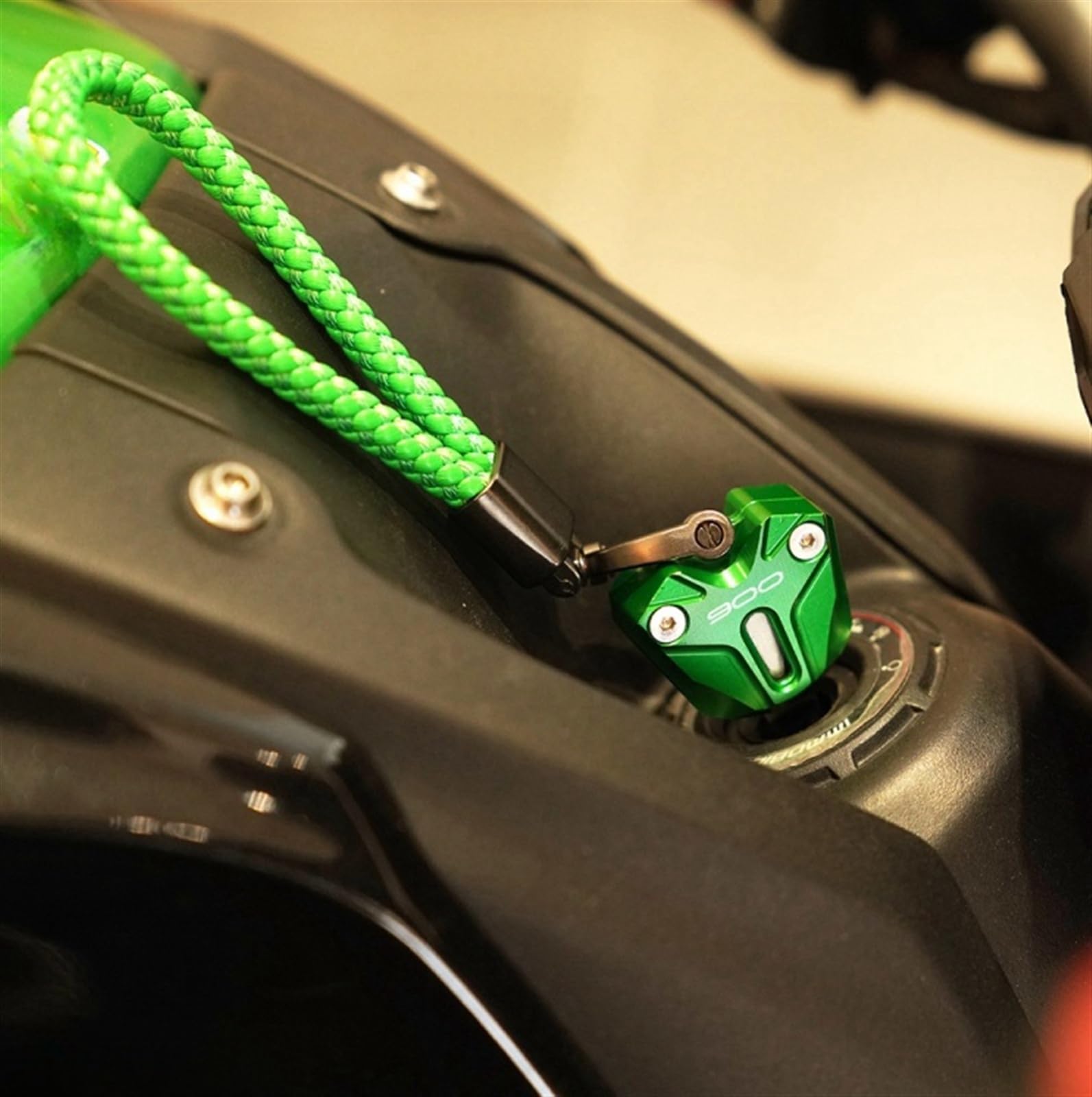 CNC Motorrad Schlüssel Hülle Für Kawasaki Z900/Z900SE 2017-2025 - Schutzcover In 4 Farben
