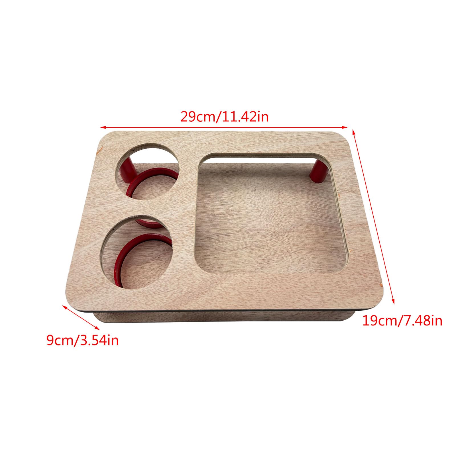 Mesa de aperitivos portátil con bandeja resistente, plato y soporte para postres, accesorio para el hogar para relajación y comodidad en la sala de estar, ideal para aperitivos y bebidas