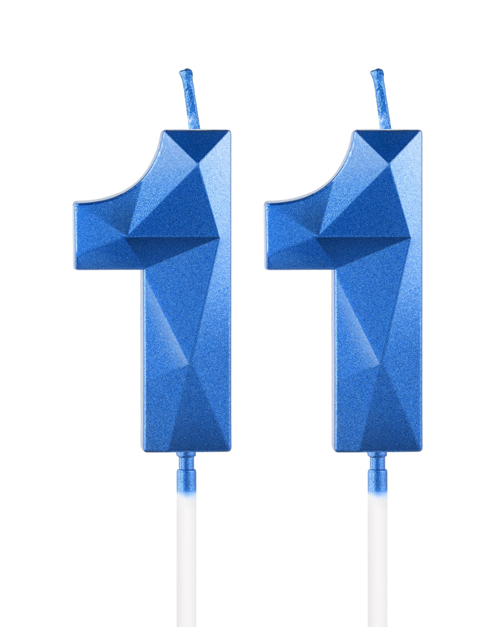Royal Blue 13th Birthday Candles, 3D Number 13 Candle for Cake, Boy Girl 13th Birthday Decorations,Sapphire Candle Topper Blue Cake Decorations for Birthday Party Wedding Anniversary Supplies — view 122