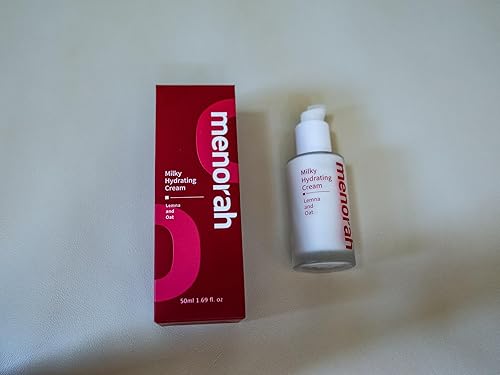 Miniatura 8 de menorah Crema hidratante lechosa con leña y avena – Loción facial ultraligera, calmante e hidratante para pieles sensibles y secas, hidratación