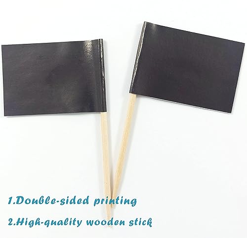 Miniatura 9 de JBCD - Juego de 200 palillos de dientes 4 palillos de dientes de color soild diseño de palillo de dientes