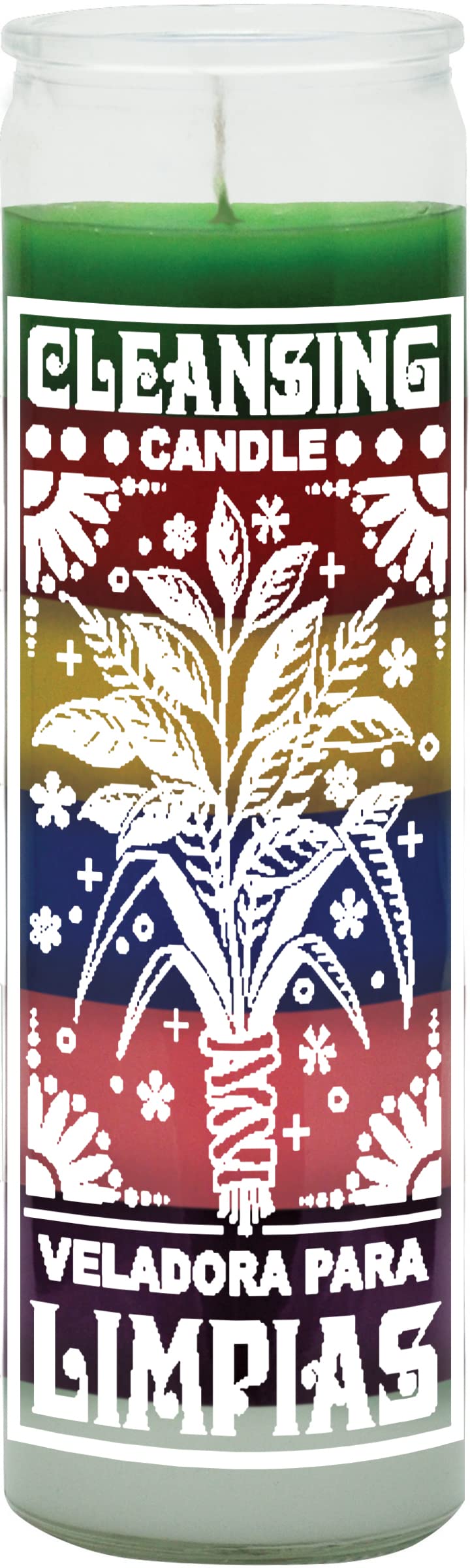 Cleansing 7 Day Jar Candle Wiccan Wicca Pagan Spiritual Religious New Age