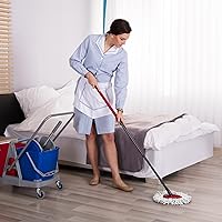 Vista 9 de Base de repuesto para mopa de 6 pulgadas para mopa O-Ceda Easy Wrin, cubierta de cabezal de trapeador, disco de plástico para fregona