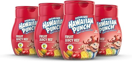 Best Hawaiian Punch, Fruit Juicy Red, Liquid Water Enhancer – New, Better Taste! (4 Bottles, Makes 96 Flavored Water Drinks) – Sugar Free, Zero Calorie Review 