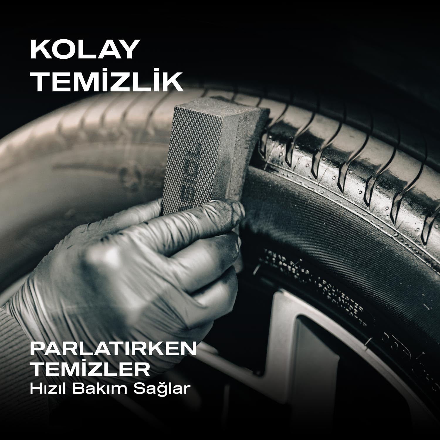 Nasiol DetailerShine Araç Trim ve Lastik Parlatıcı-500 mL-Araç Lastik, Trim, Tampon Bakımı, Detailing, Lastik, Tekerlek Parlatma